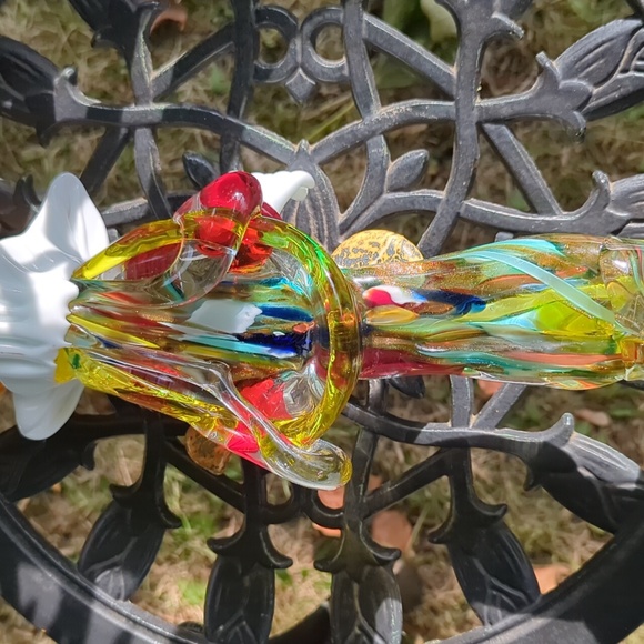 Rare HTF Vintage 💎 Murano, Italy 🤡 hand-blown VENETIAN GLASS CLOWN 🤡 pristine - Picture 12 of 12